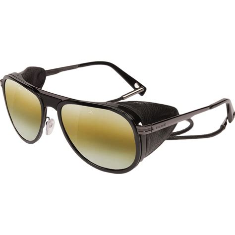 glasses leather side shields